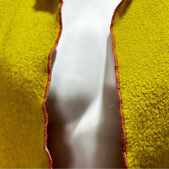 Vintage Bernard Holtzman Harve Bernard Women's Color Block Wool Blend Fleece - Picture 6 of 10